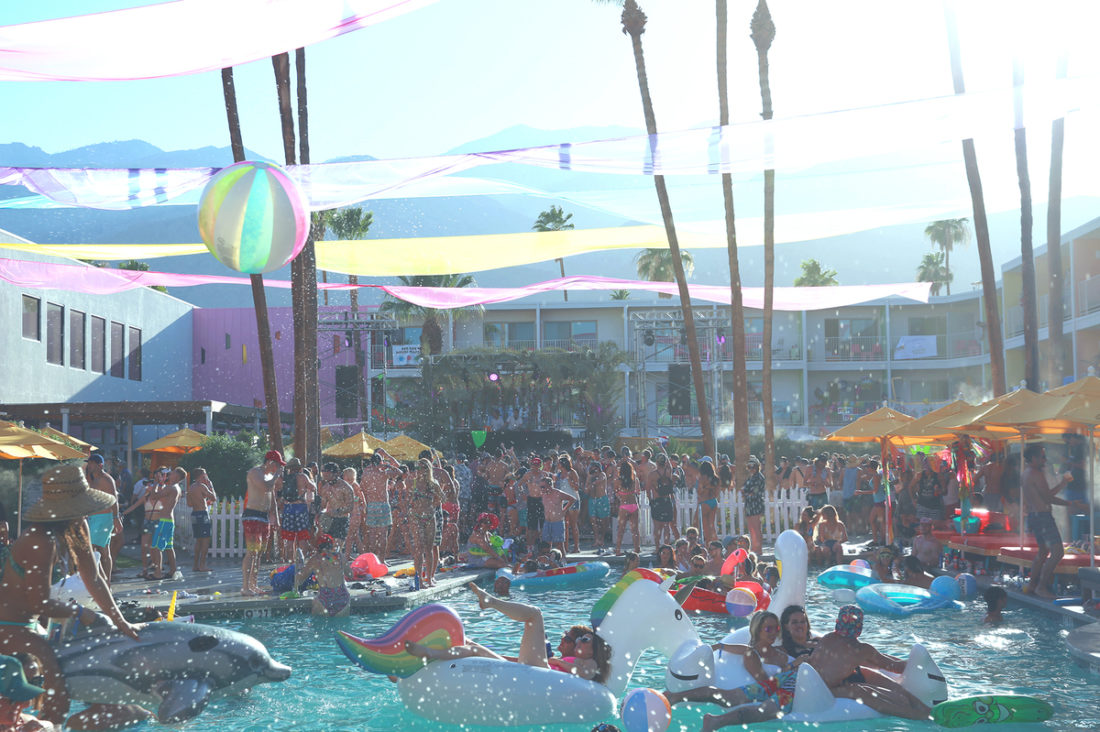 Splash House: A Vibrant Burst of Color in Palm Springs - Festival Squad