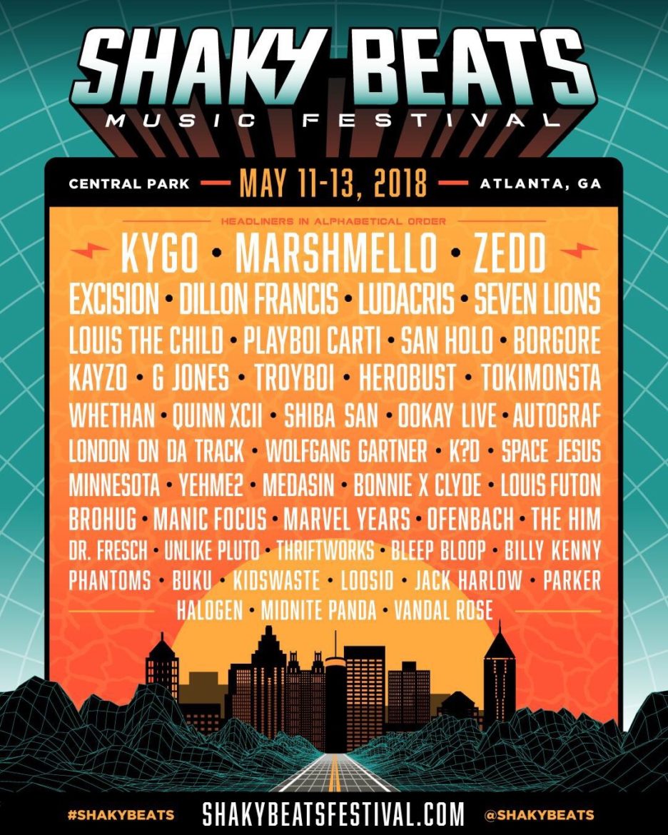 Shaky Beats Reveals Line Up and New Location Festival Squad