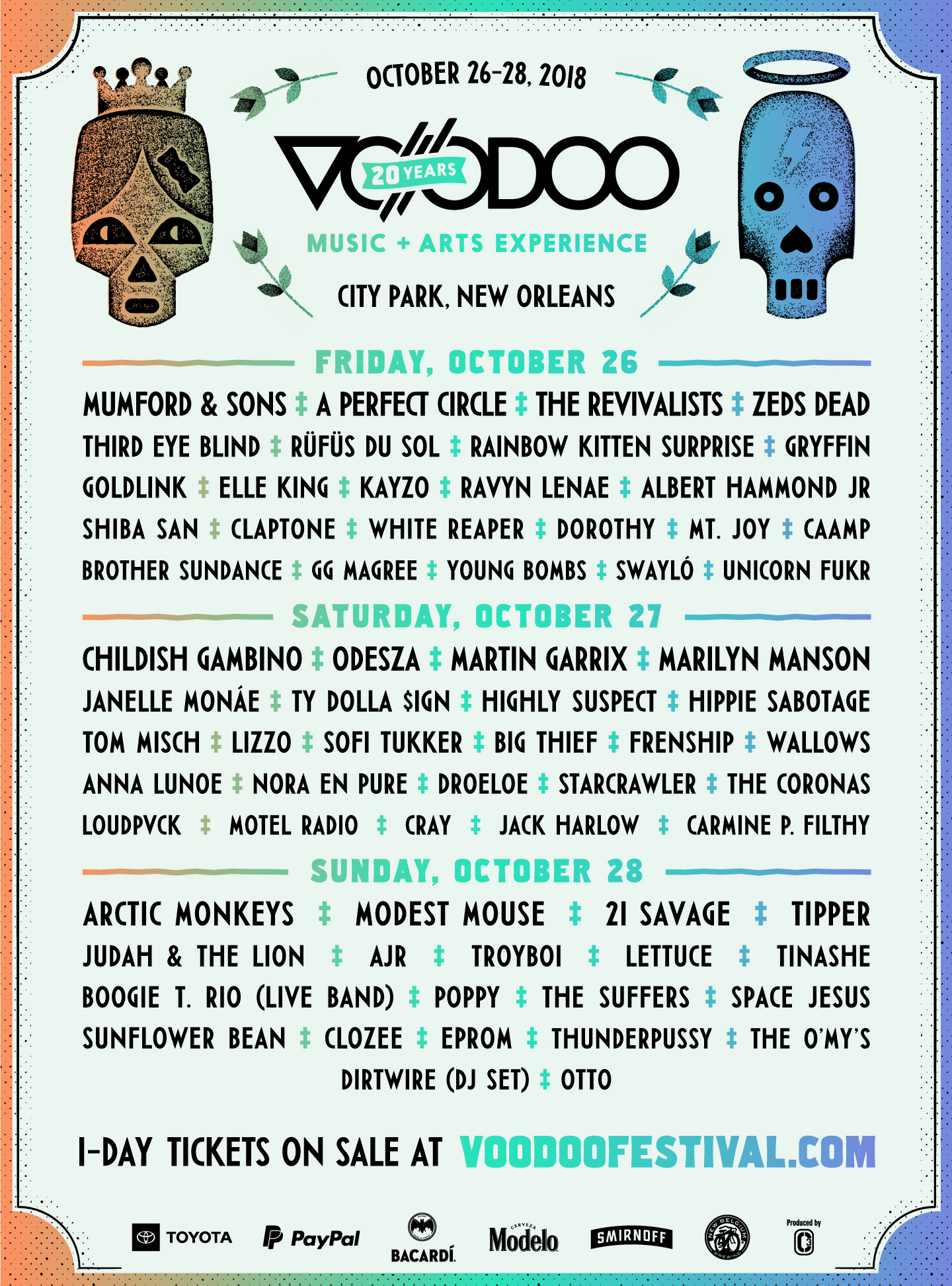 Get Spooky at VooDoo Festival Squad