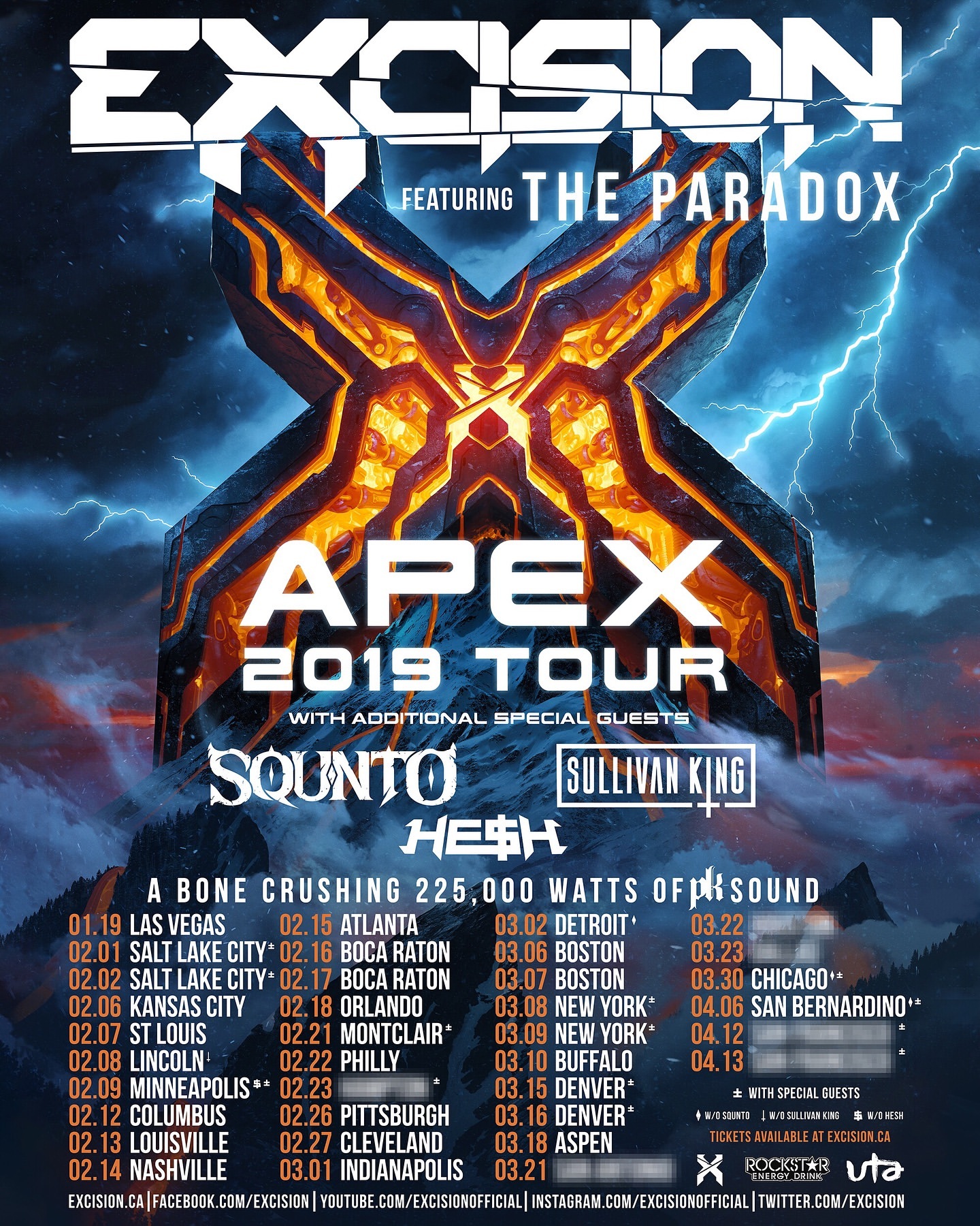 apex tour dates
