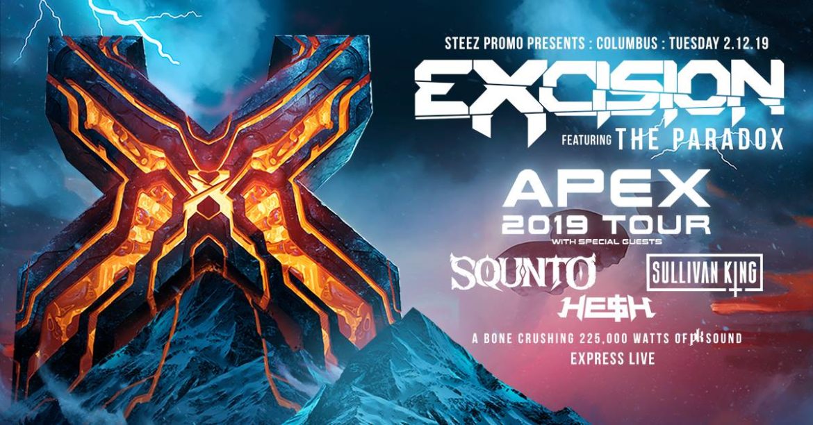 excision apex tour Festival Squad