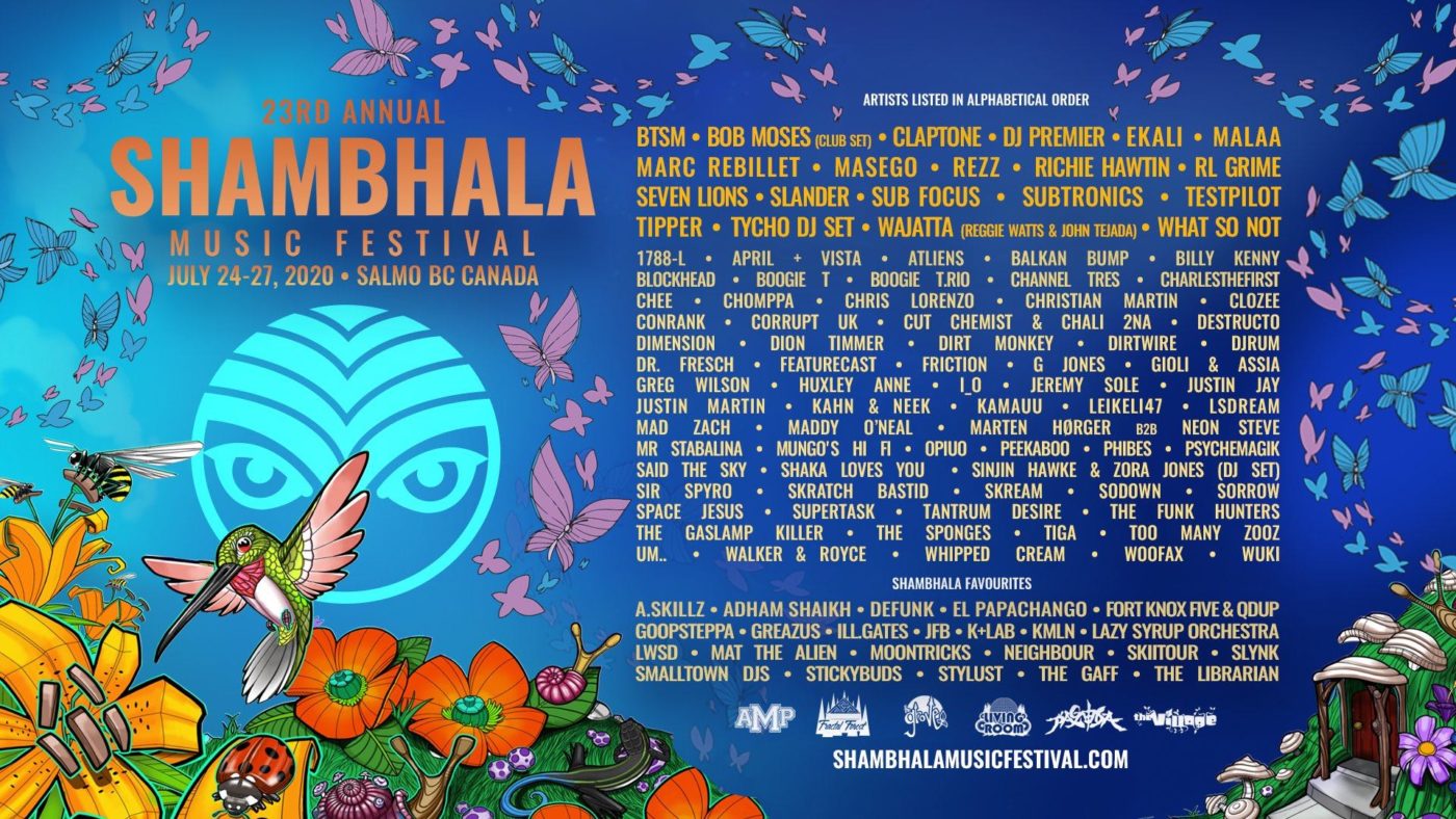 Shambhala Music Festival Drops Inspired Lineup Festival Squad