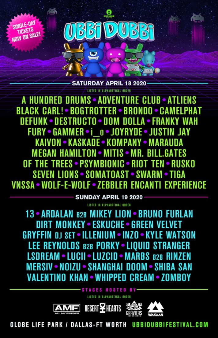 Ubbi Dubbi Brings the Wubs Back to Dallas - Festival Squad