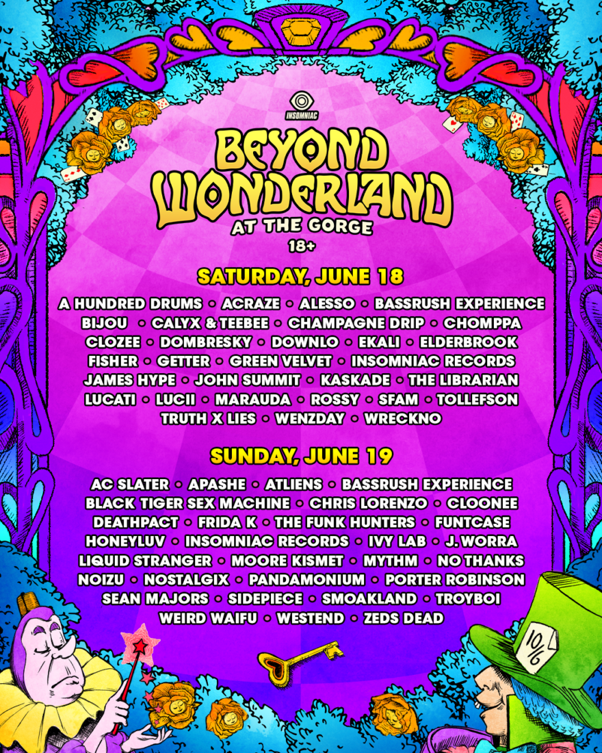 Beyond Wonderland Parking